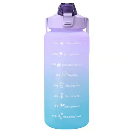 GOURDE - BIDON,Purple cao-2L--Bouteille'eau de 2 litres avec manche, de 64 OZ,'une demi Gallon GOURDE - BIDON,Purple cao-2L--Bouteille'eau de 2 litres avec manche, de 64 OZ,'une demi Gallon