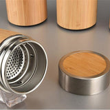 Gourde inox bambou (isotherme)