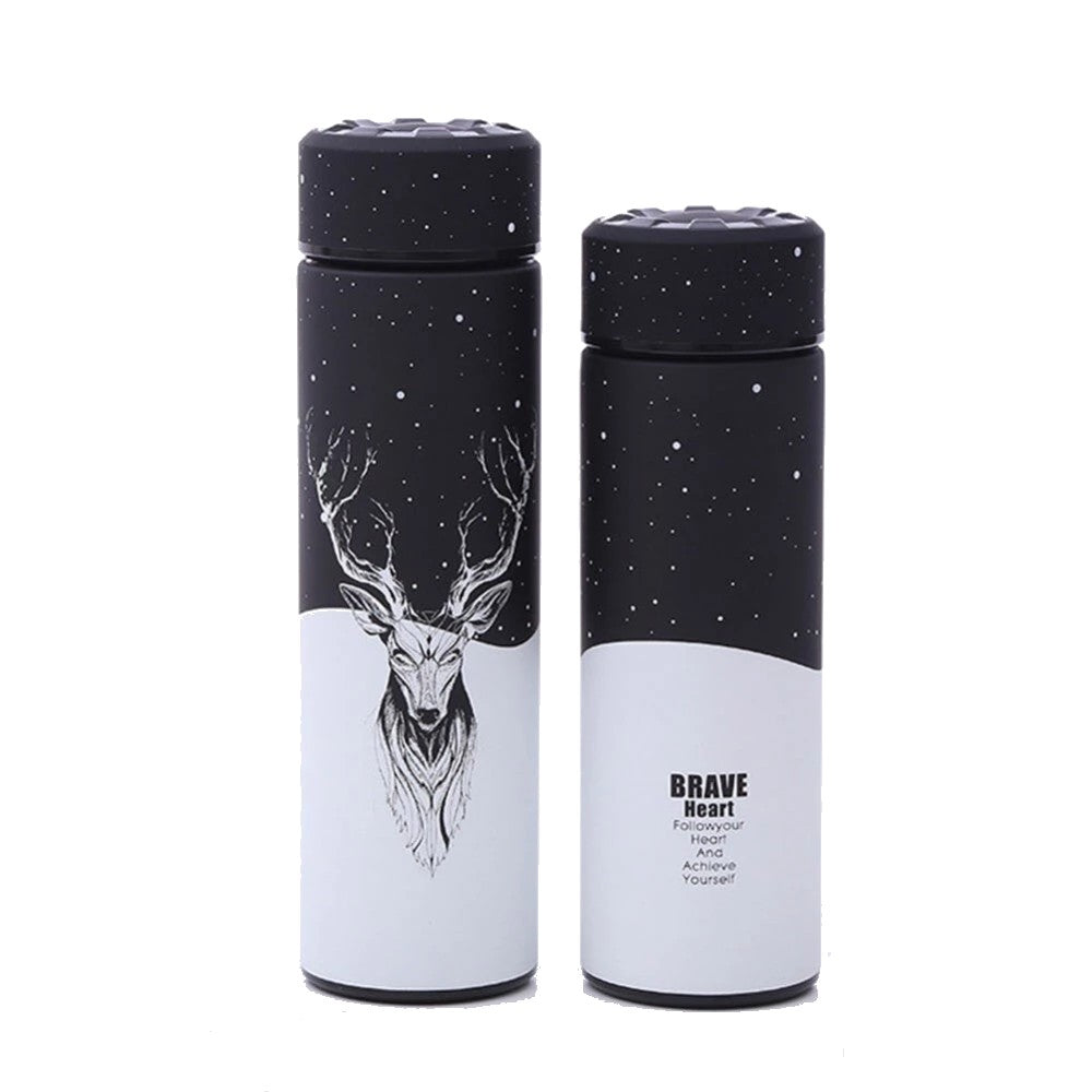 GOURDE THERMOS INOX 750 ml - Cerf Nature – ELEGANCE BY ESTHER