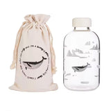 Bouteille en verre écologique