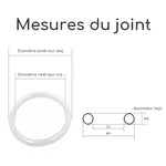 Joint silicone de rechange pour gourde