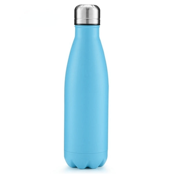 Bouteille Isotherme Inox - Pastel Bleu, 500 ml