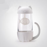 Mug isotherme chat en verre