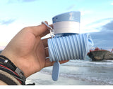 Gourde pliable pratique