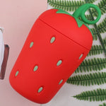 Gourde en verre Fraise rouge
