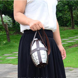 Gourde inox portable Grenade