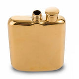 flask plaquée or